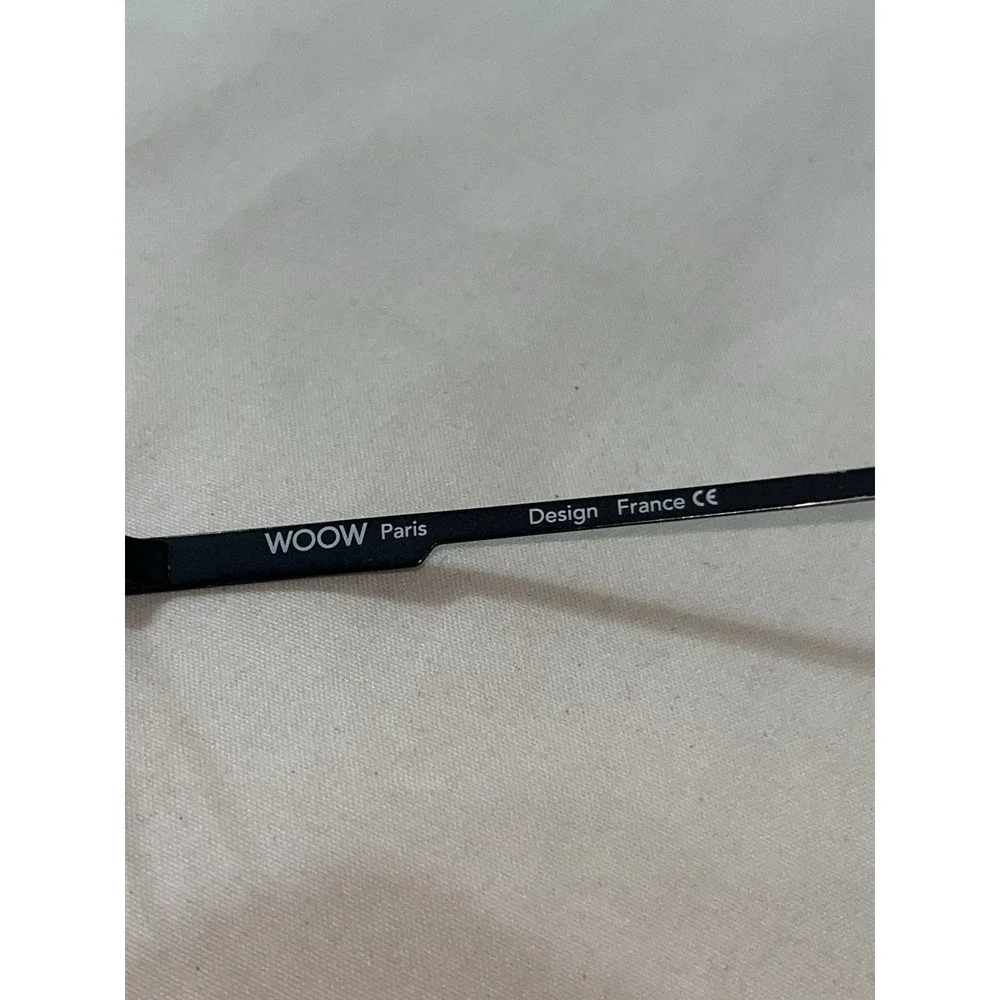 WOOW Paris Be Safe 2 8496 54mm Black Men's Eyeglasses Frame 47-21-145 France